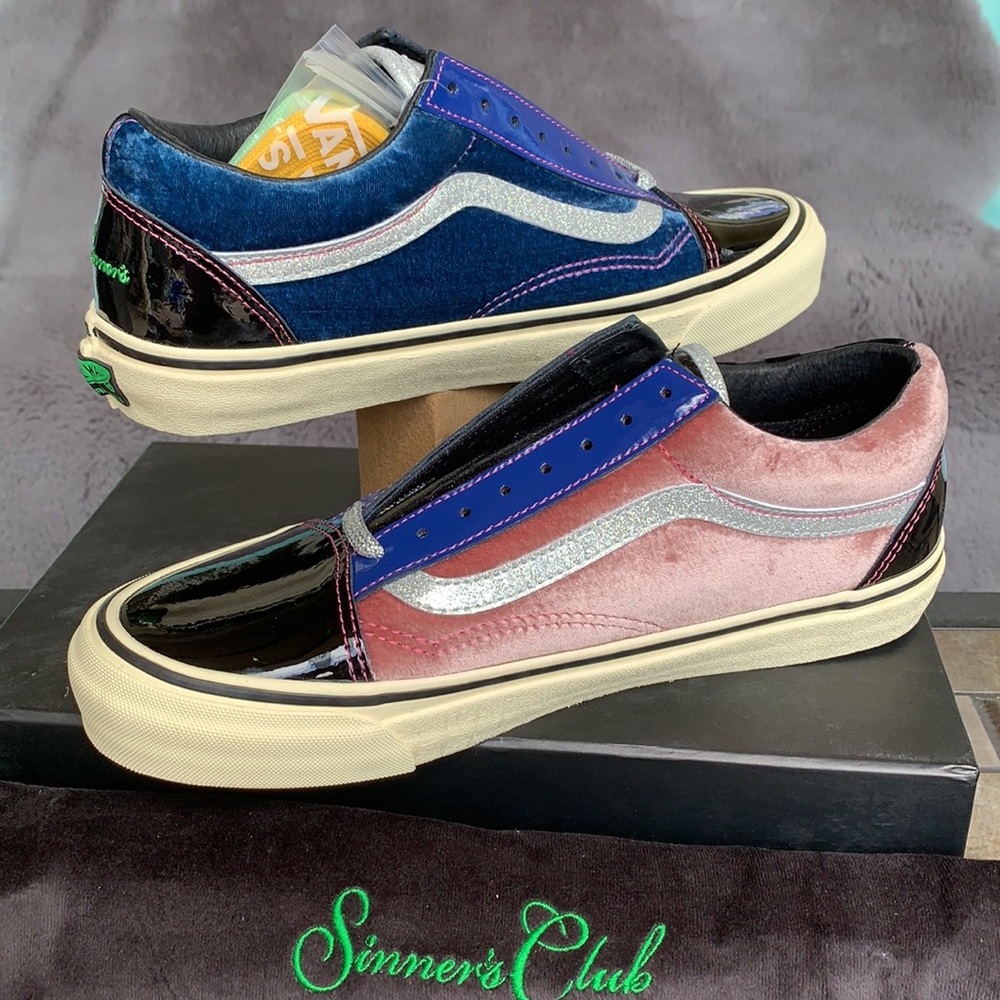VANS Og Old Skool Lx Sinner’sclb Bktrnsprntyw MENS - Picture 10 of 17